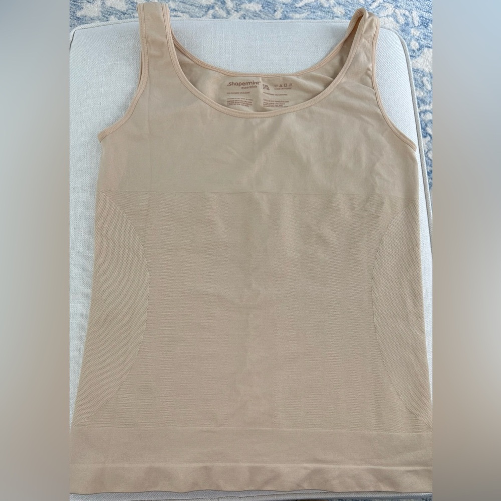 Shapermint Tank Top 2XL Nude Classic Shaping Compression Smoothing